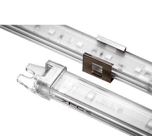 LABCRAFT LEDCW ORIZON LED INTERIOR EXTERIOR STRIP LIGHT CLEAR MOUNTING CLIP 