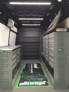 Labcraft Nebula vehicle LED strip lights for van conversions